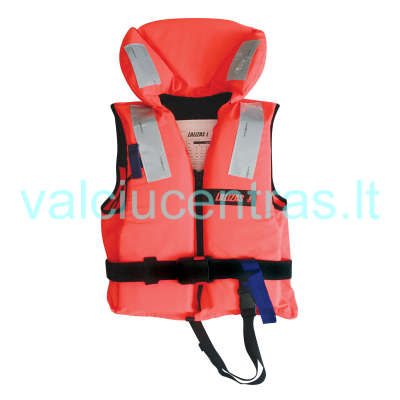 Gelbėjimosi liemenė su galvos apsauga